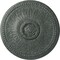 Ekena Millwork Bailey Ceiling Medallion (Fits Canopies up to 4"), 18 1/8"OD x 3/4"P, Athenian Green Crackle CM19BIAGC - alternate 1